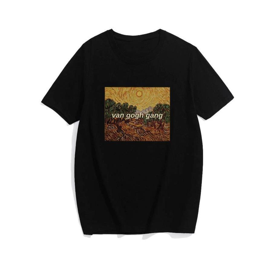 Art - Van Gogh Gang  Büyük Beden T-Shirt