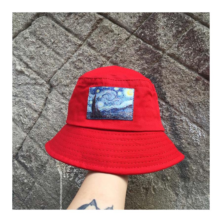 Van Gogh - Starry Night Bucket Şapka
