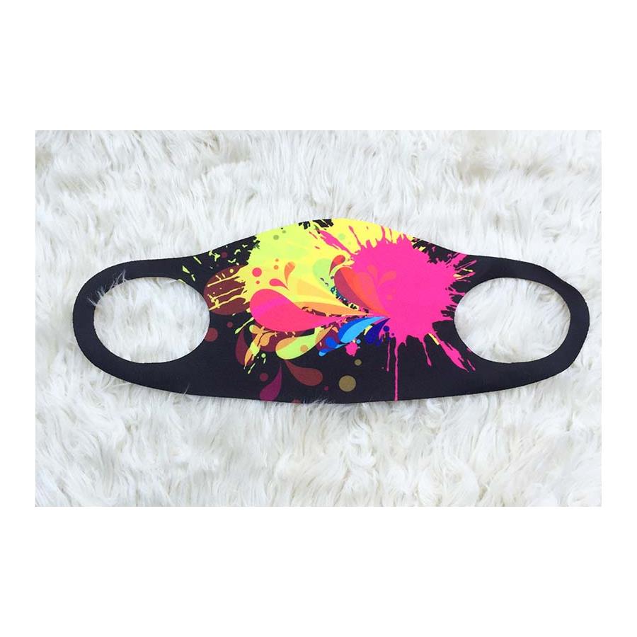 Colorful Splash Nano Maske