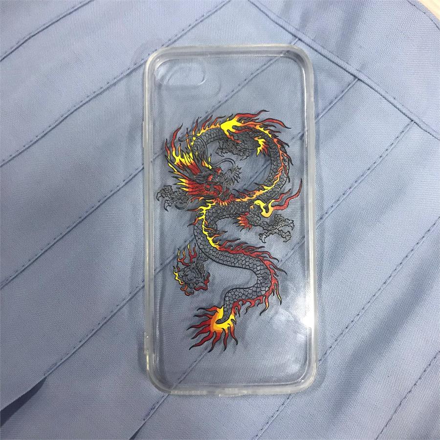 Flaming Dragon Iphone Telefon Kılıfları