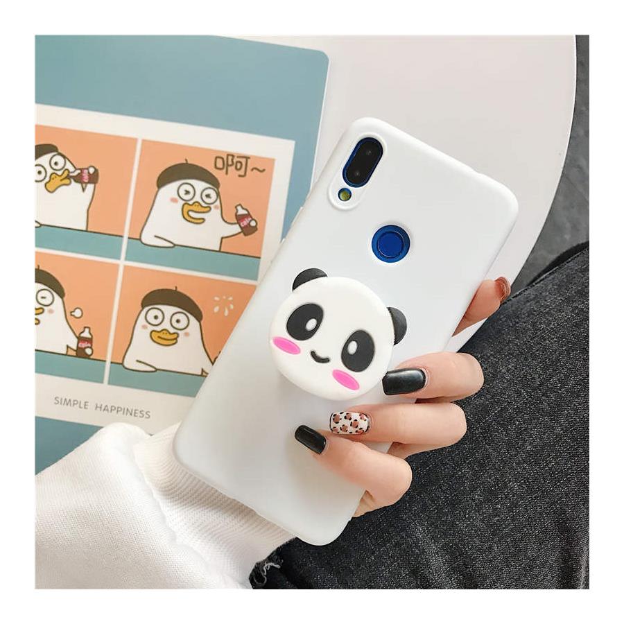 Panda Telefon Tutuculu Beyaz Iphone Telefon Kılıfları