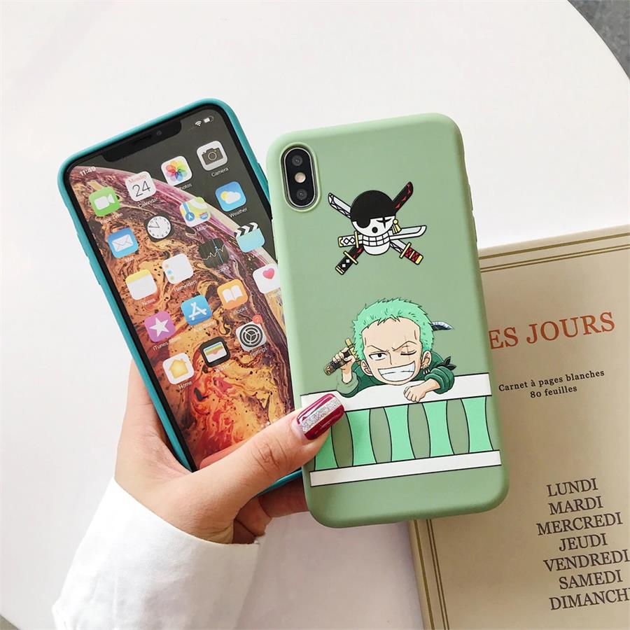 Anime One Piece  : Zoro Yeşil Iphone Telefon Kılıfları