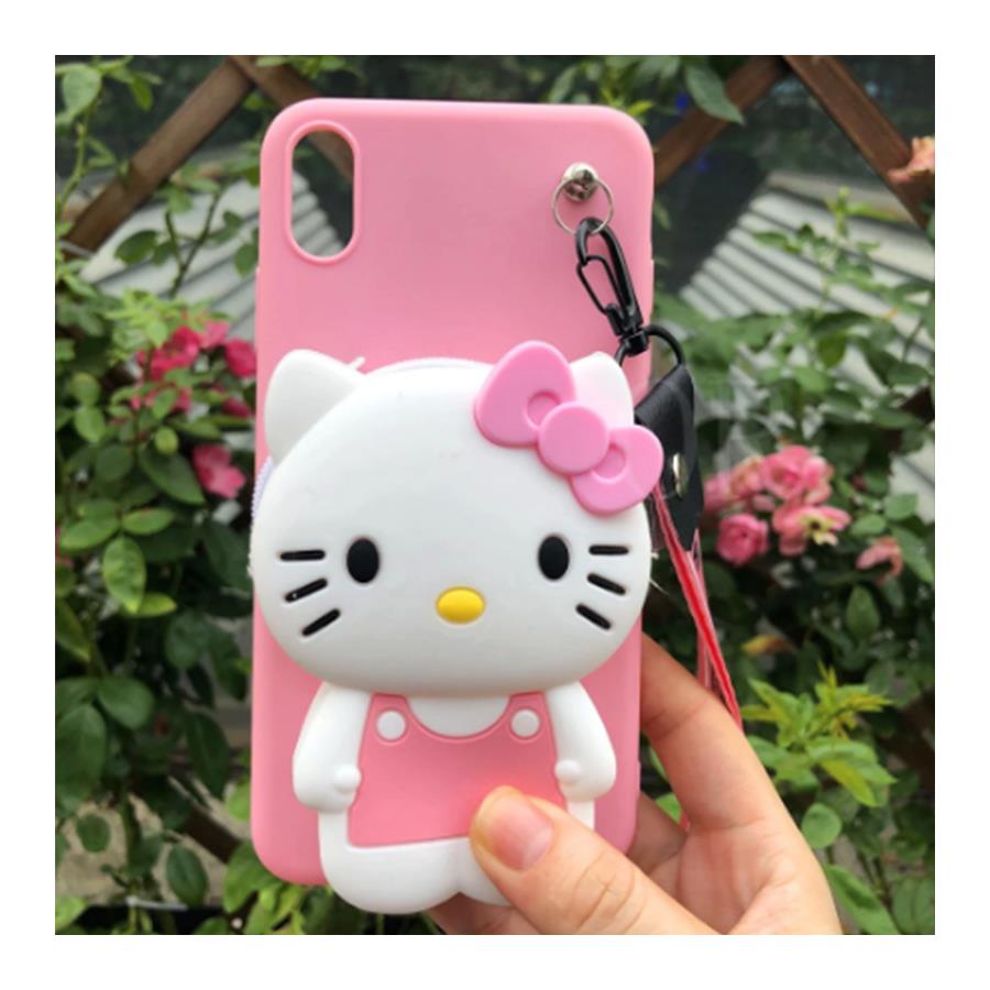 Cüzdanlı Ve Boyundan Asmalı Hello Kitty Iphone Telefon Kılıfları