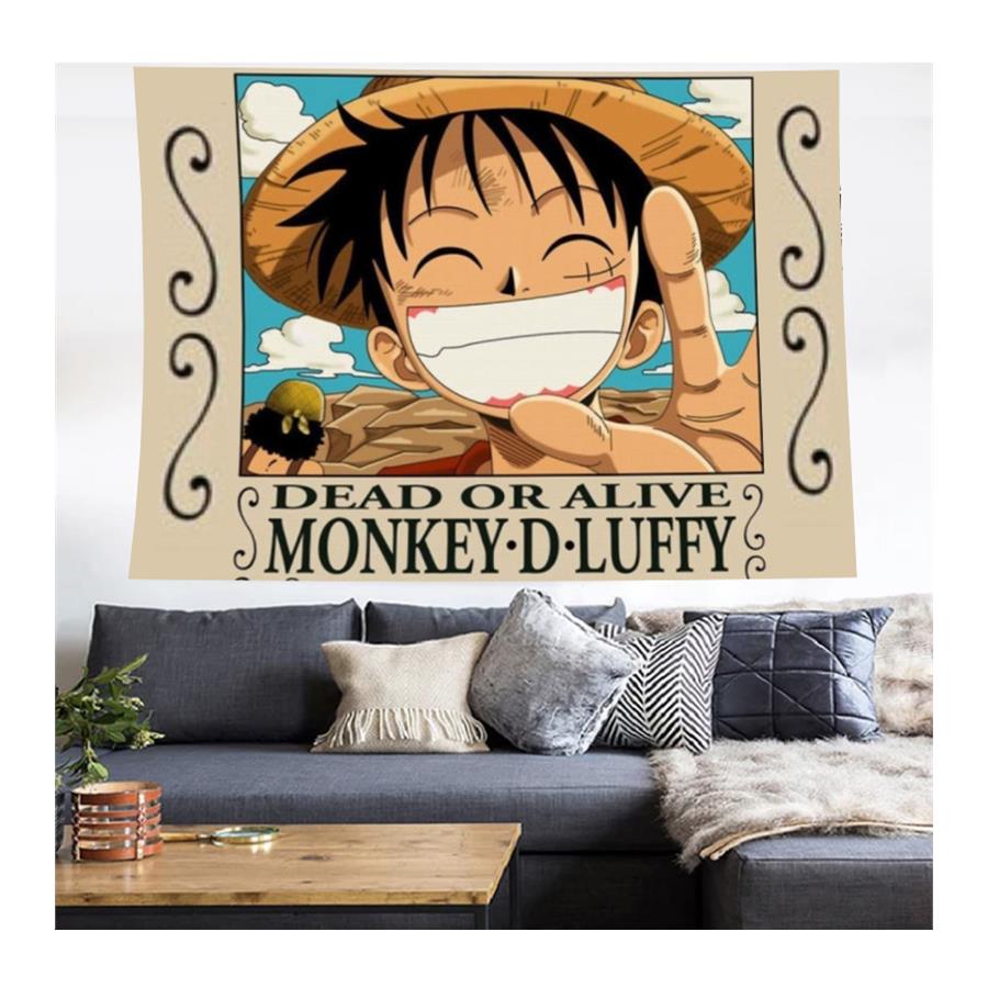 Anime 70 X 100 Cm One Piece  : Monkey D. Luffy Duvar Halısı 