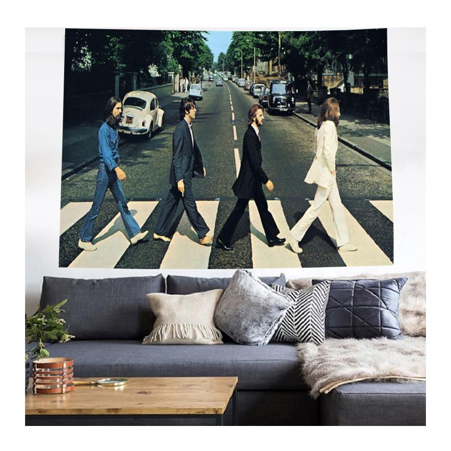 70 X 100 Cm The Beatles -Abbey Road Duvar Halısı 