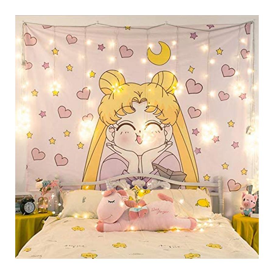 Anime 70 X 100 Cm Japanese   Sailor Moon Duvar Halısı 