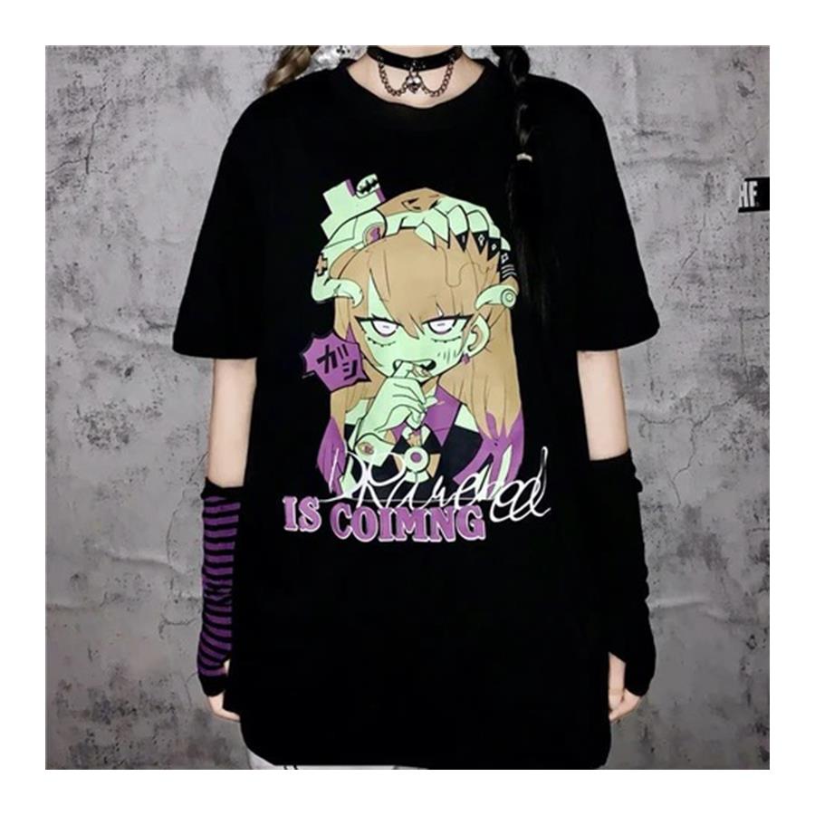Anime Harajuku Zombie Girl Unisex T-Shirt