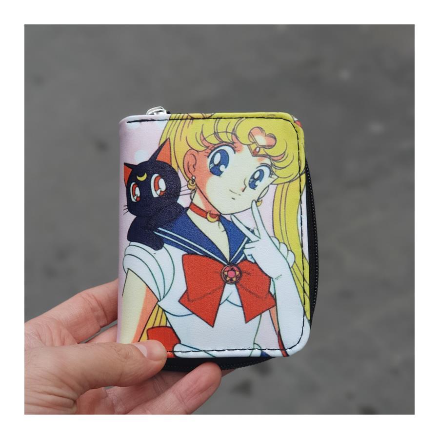 Anime Japanese   Sailor Moon  Kısa Cüzdan 