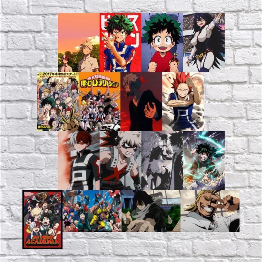 Anime My Hero Academia Kolaj Duvar Posterleri (A5 No:13)