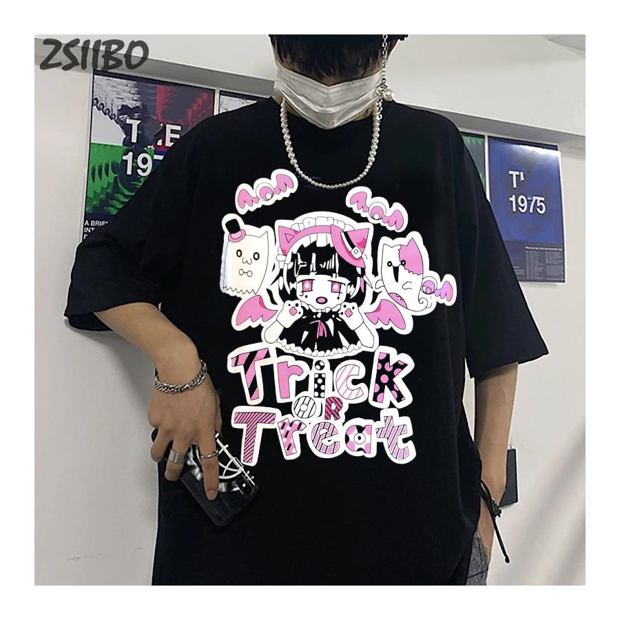 Anime   Harajuku Trick Or Treat Unisex T-Shirt