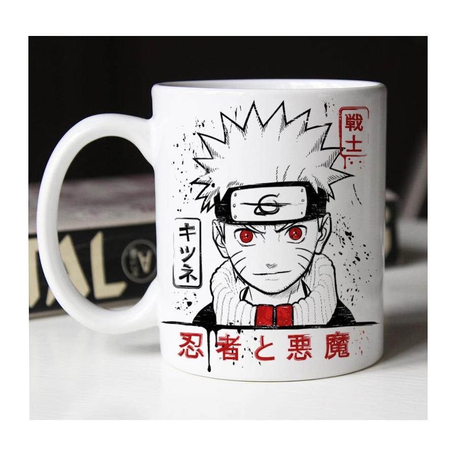 Anime Naruto Sasuke Face Kupa