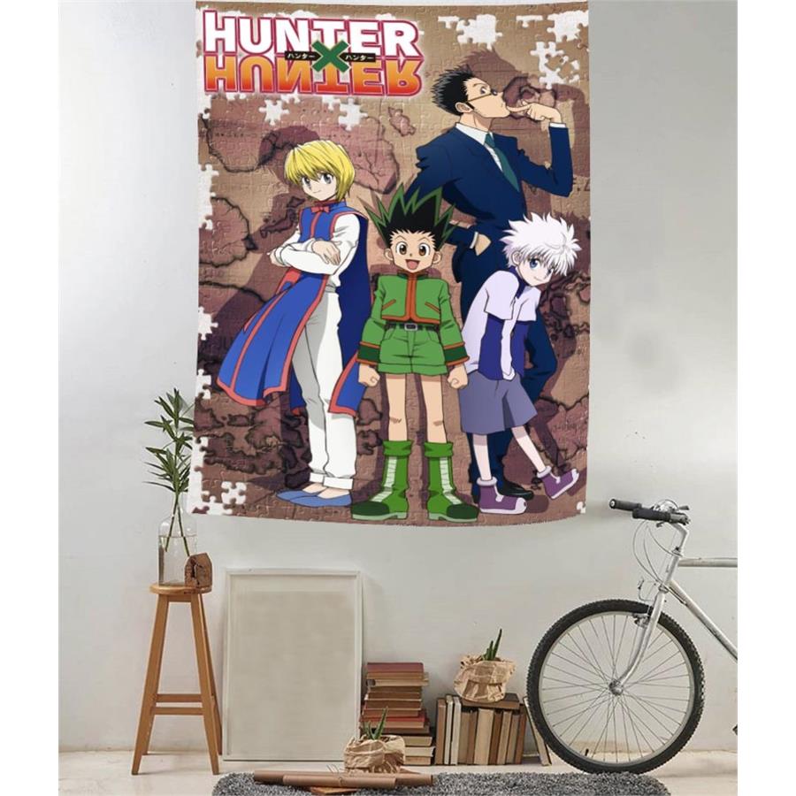 Anime 70 X 100 Cm   Hunter X Hunter Characters Duvar Halısı 