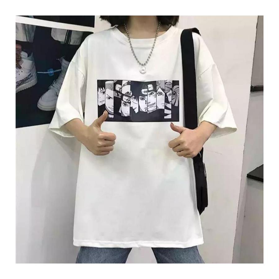 Anime Naruto Aketsuki Sasuke Faces Unisex T-Shirt