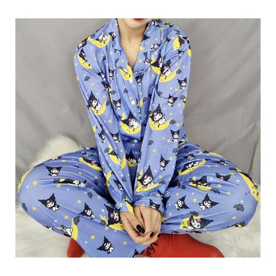 Anime Kuromi Yarasa Kolaj (Unisex) Pijama Takımı