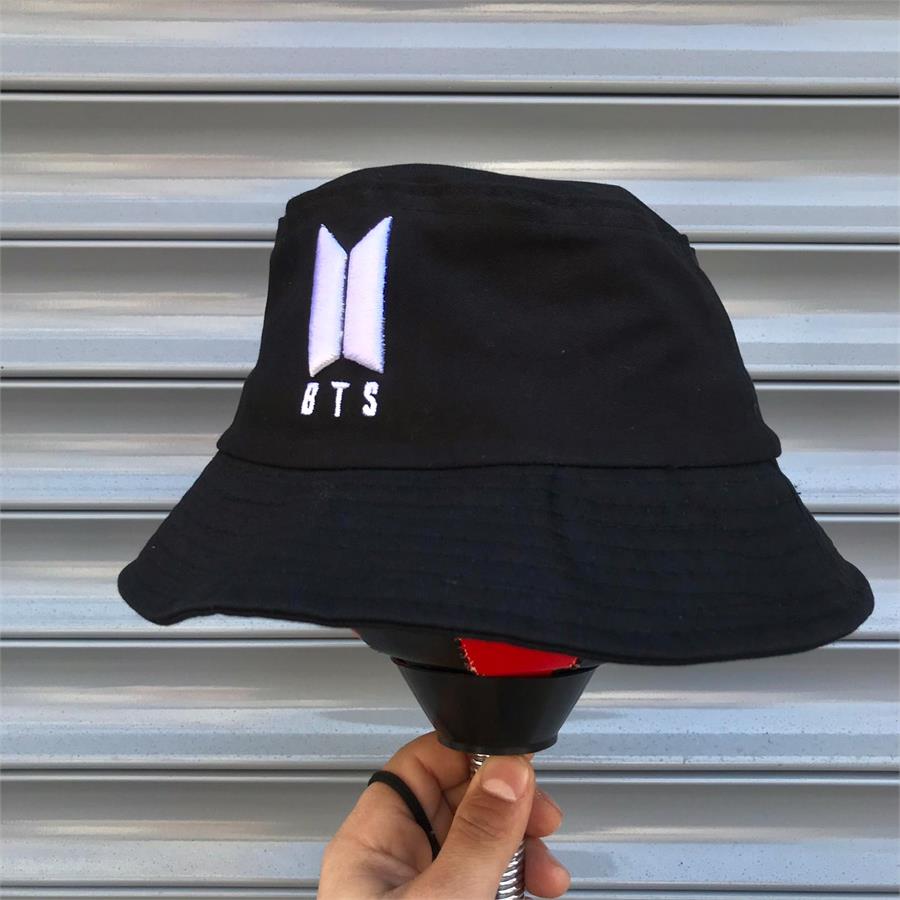 K-Pop Bts New Logo Bucket Şapka