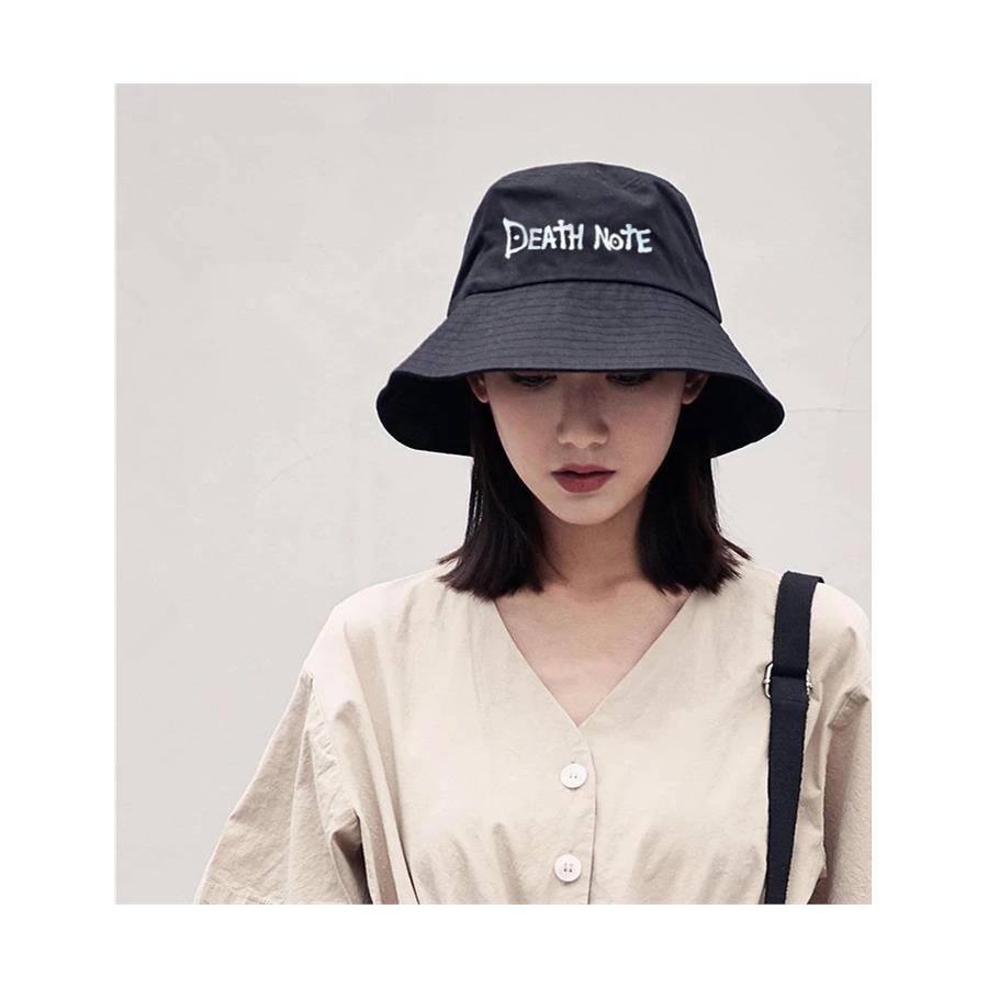 Anime Death Note Logo Bucket Şapka
