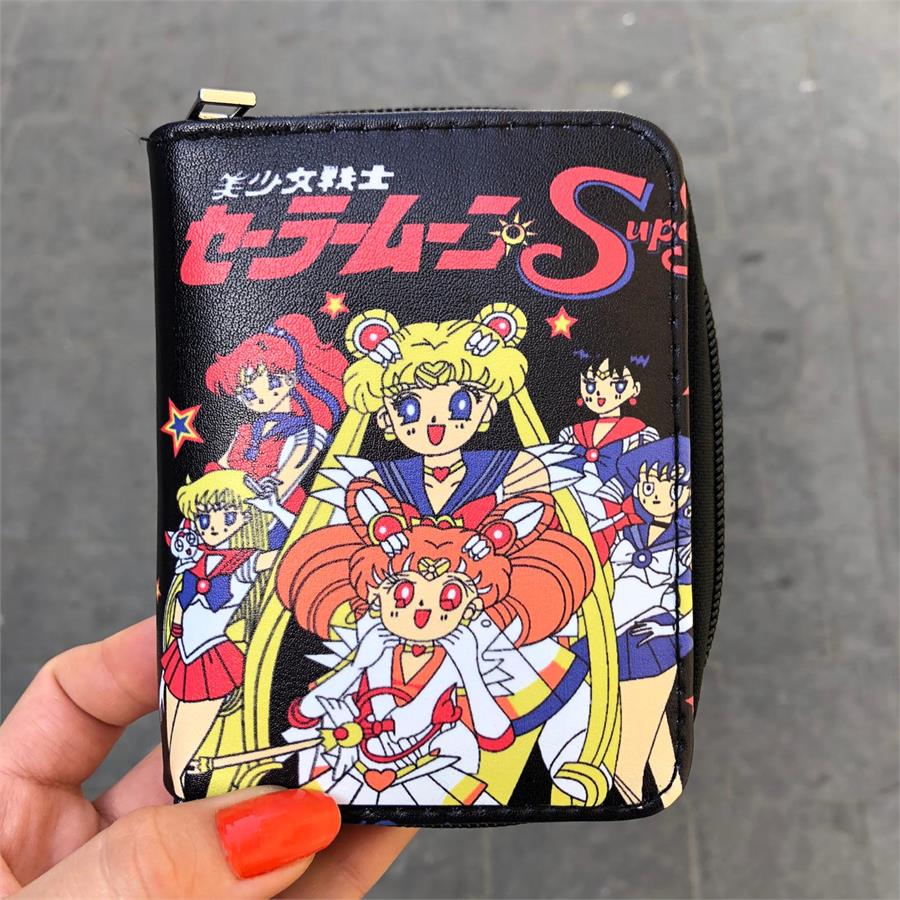 Anime Sailor Moon All Characters Kısa Cüzdan 