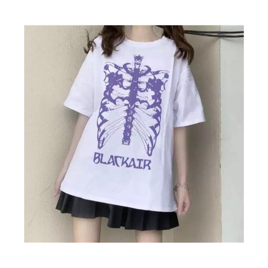 Blackair Rib Cage Beyaz Unisex T-Shirt