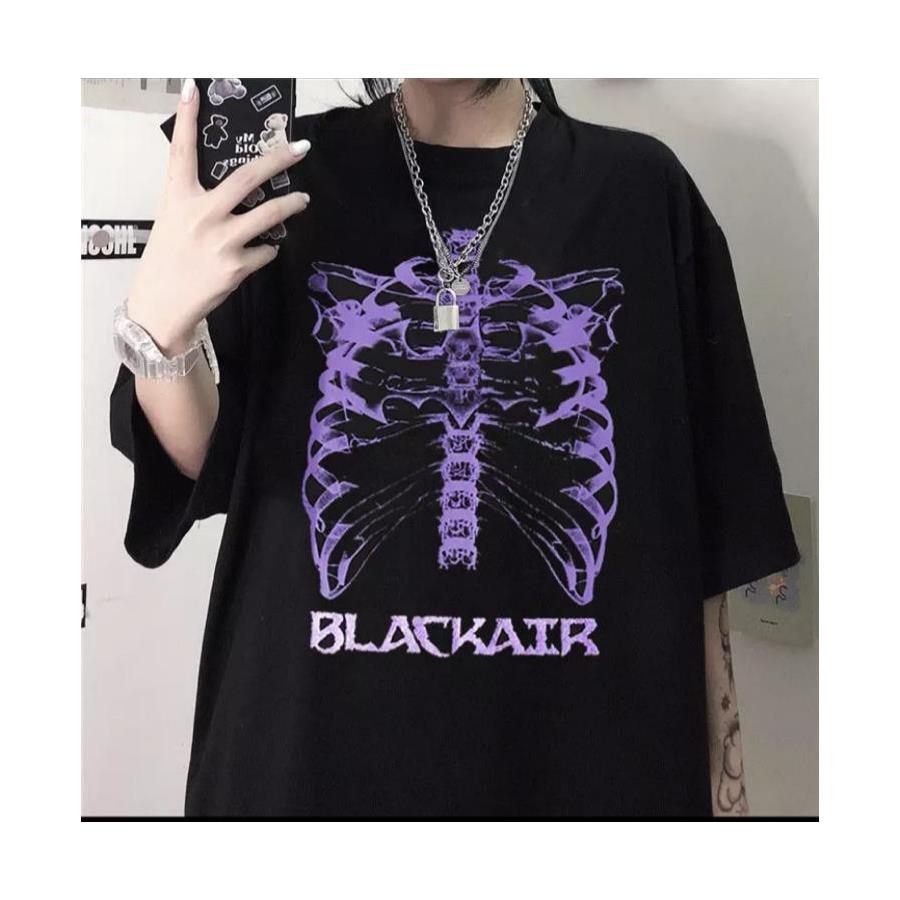 Blackair Rib Cage Siyah Unisex T-Shirt