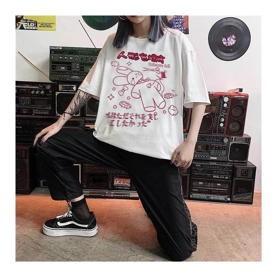 Anime Beyaz College Doll Bear Unisex T-Shirt