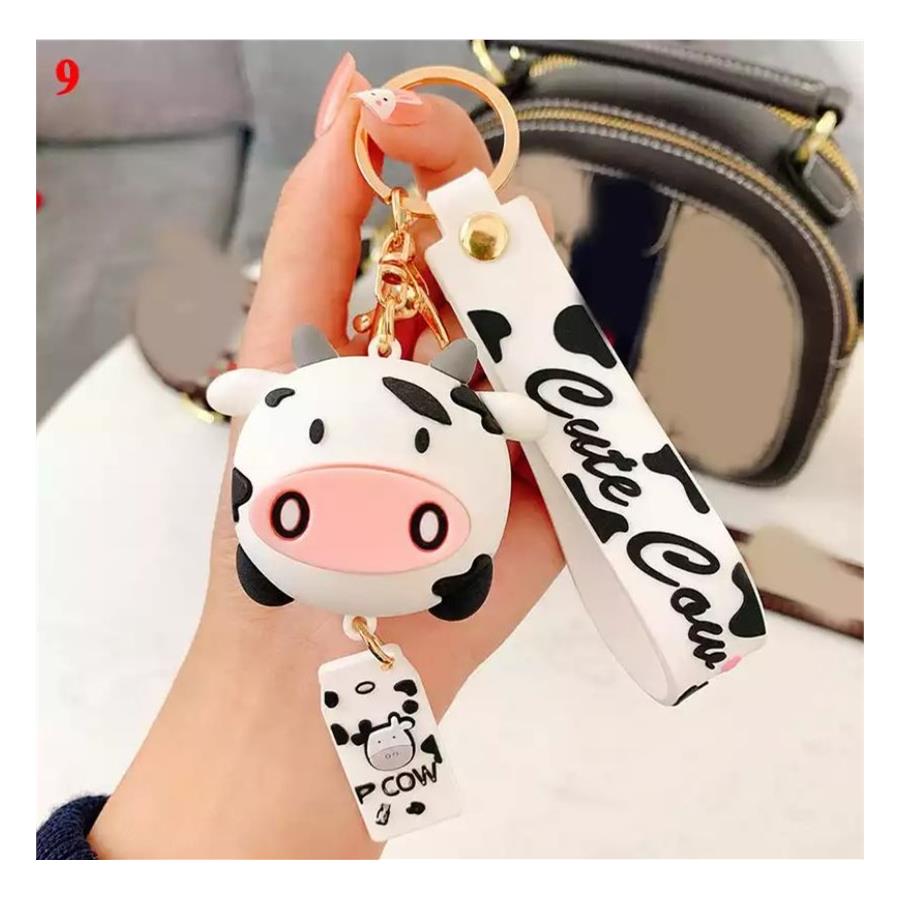 Cute Cow Anahtarlık