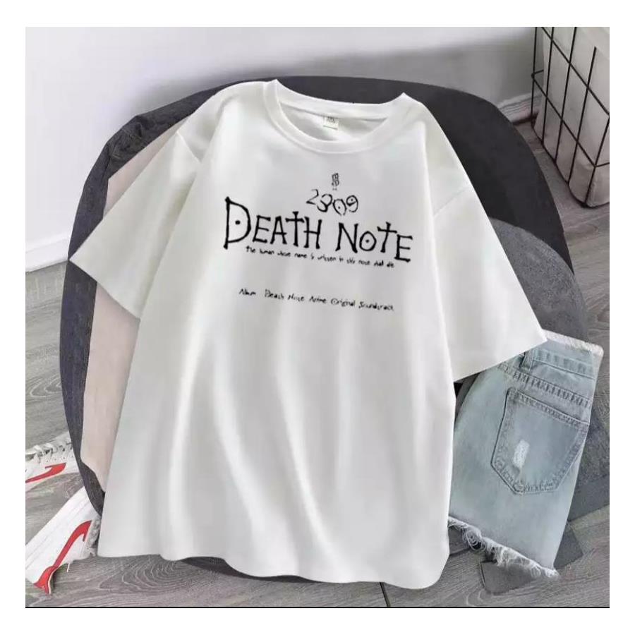 Anime Death Note The Human Whore Name Is... Beyaz Unisex T-Shirt