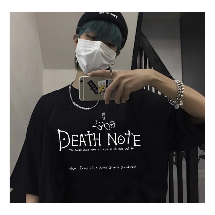 Anime Death Note The Human Whore Name Is... Siyah  Unisex T-Shirt