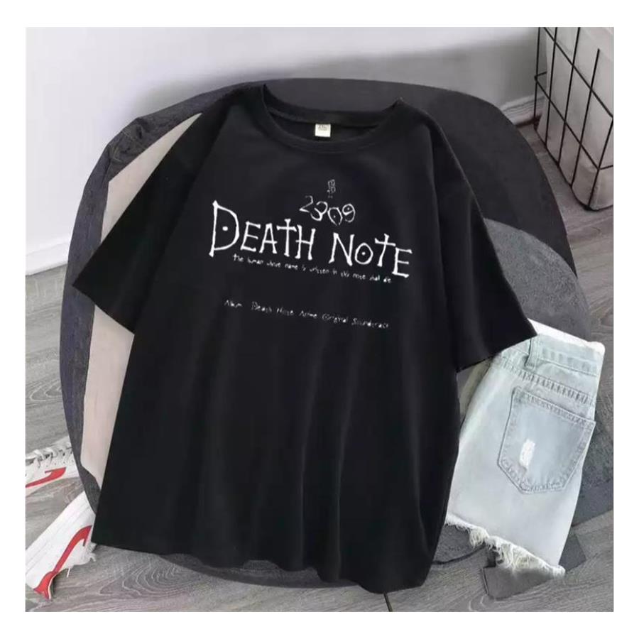 Anime Death Note The Human Whore Name Is... Siyah  Unisex T-Shirt