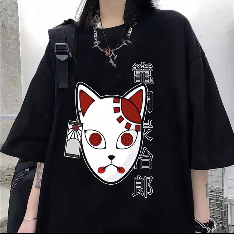 Anime Demon Slayer Kimetsu No Yaiba Mask Unisex T-Shirt