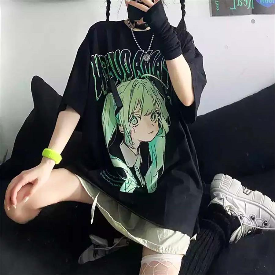 Anime Harajuku Gothic Cool Girl Unisex T-Shirt