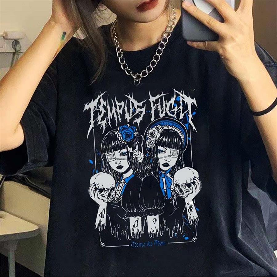 Harajuku Skull Princesses (Unisex)T-Shirt