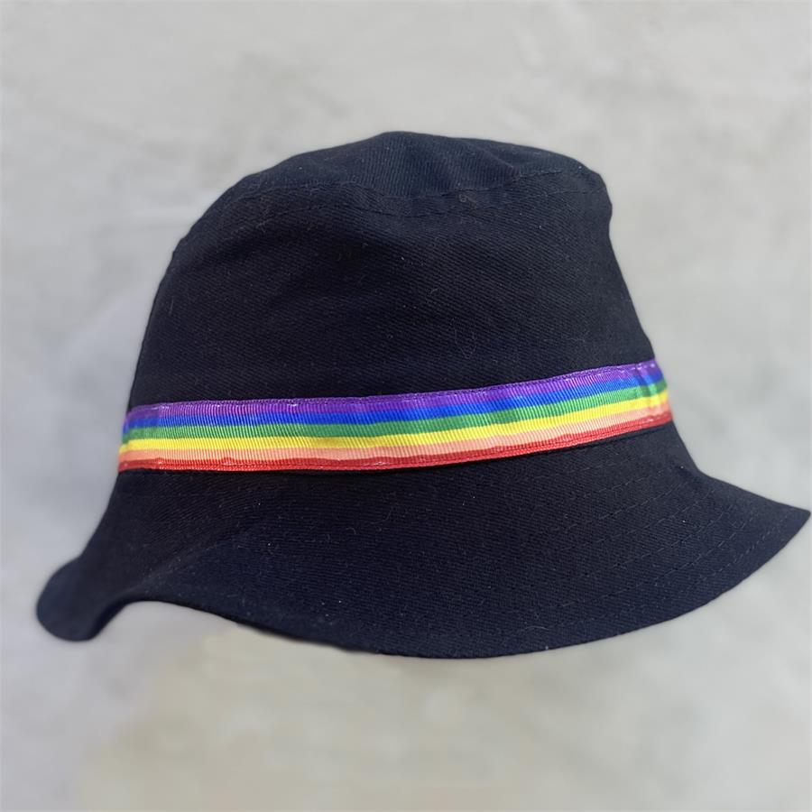 Lgbt - Rainbow(Gökkuşağı) Şeritli Bucket Şapka