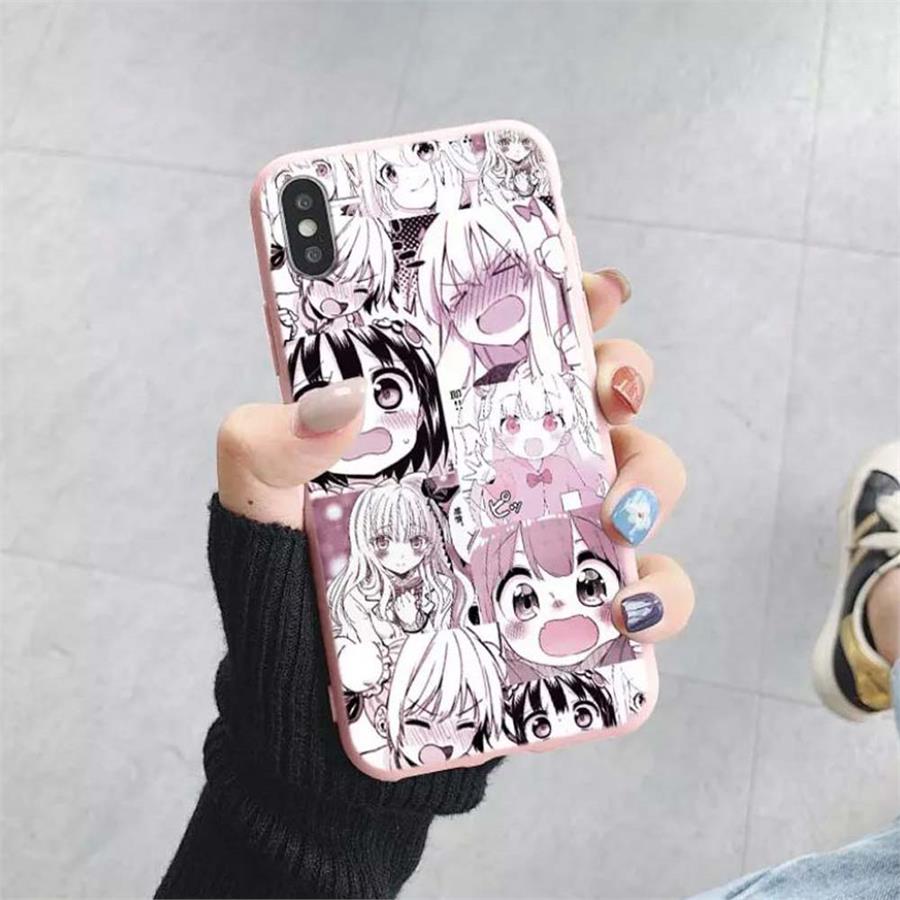 Anime Girl Kolaj Iphone Telefon Kılıfları