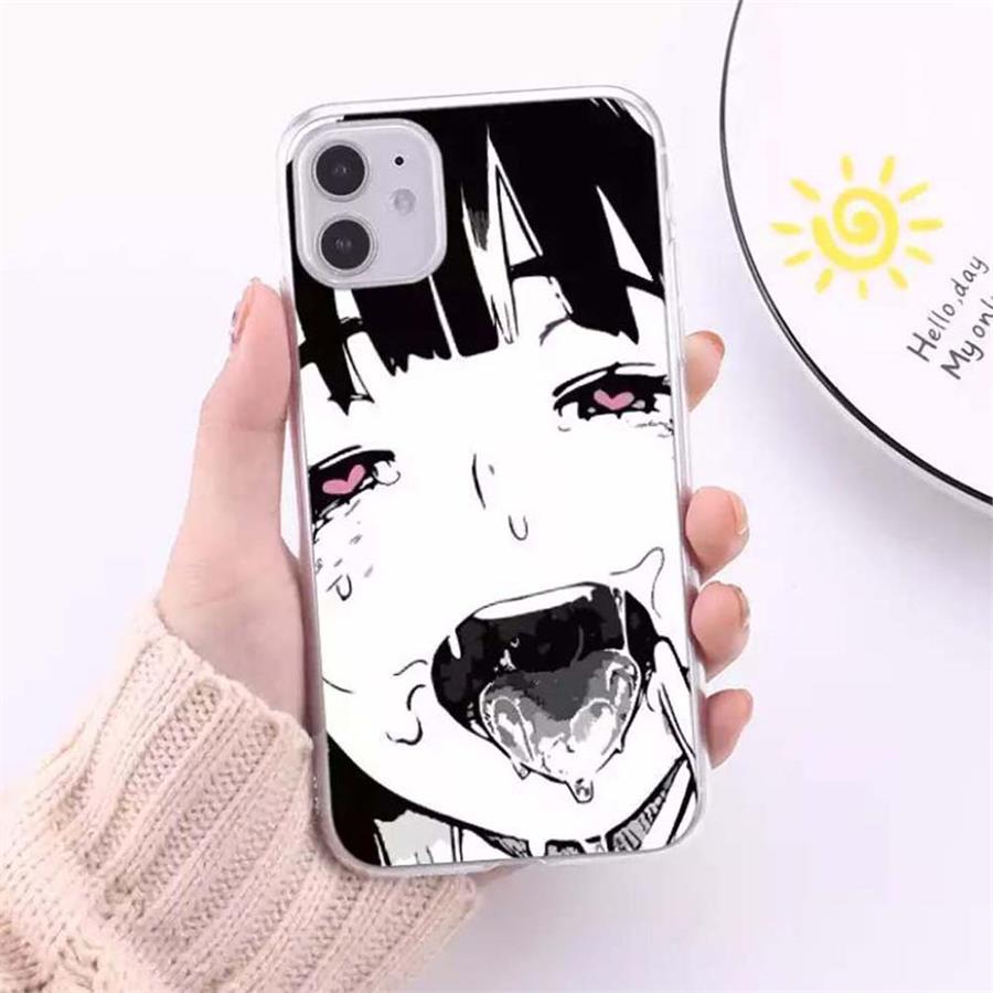 Anime Japanese Heart Eye Girl Iphone Telefon Kılıfları