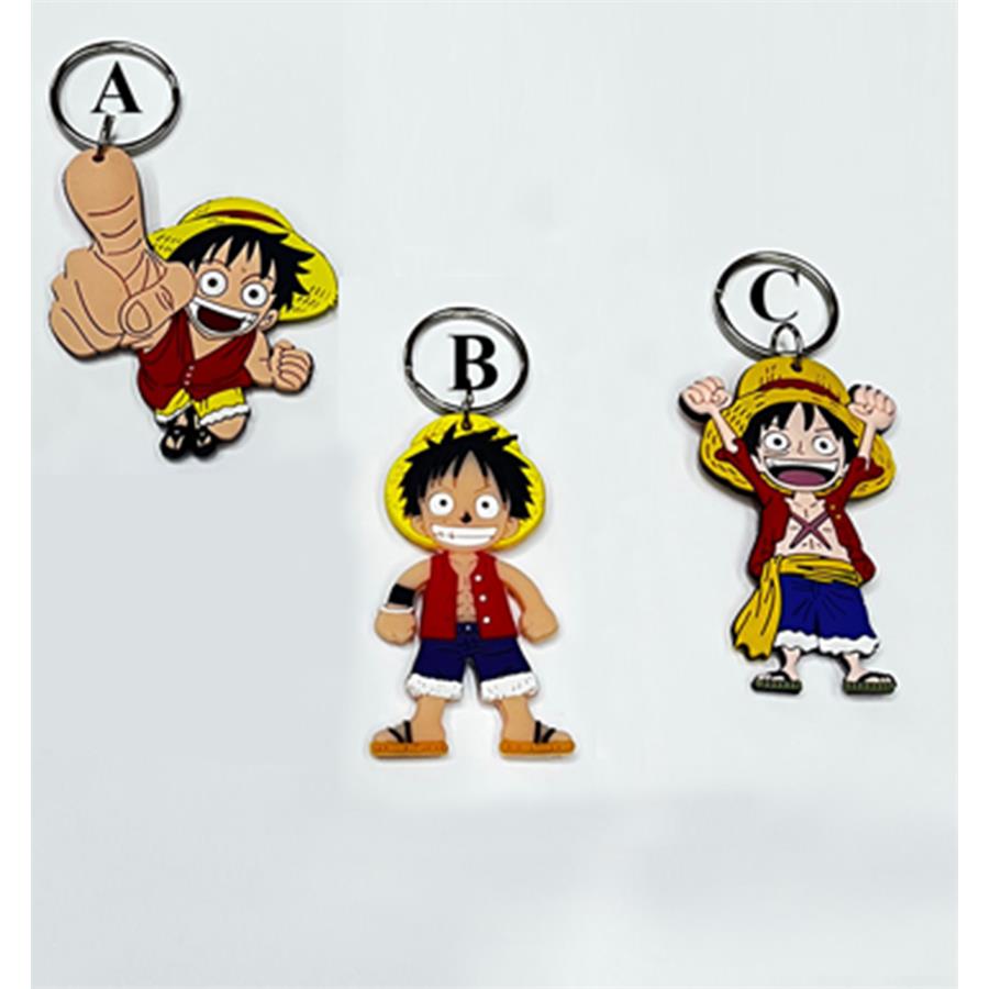 Anime One Piece Plastik Anahtarlıklar