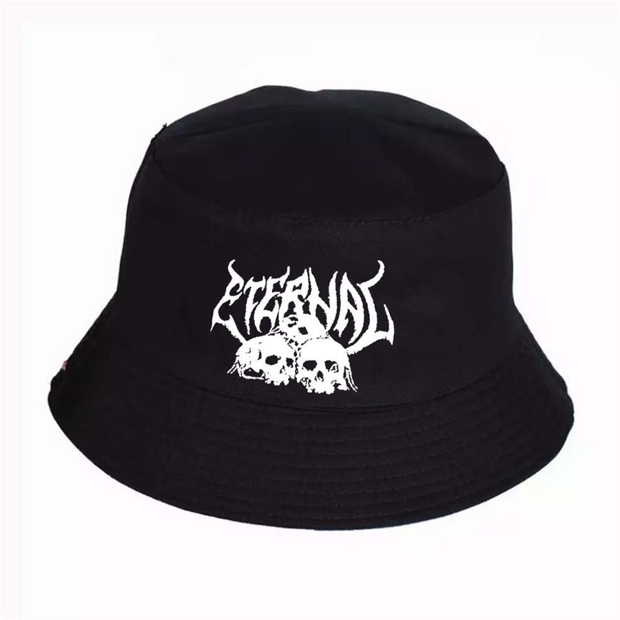 Gothic Eternal Skull Bucket Şapka