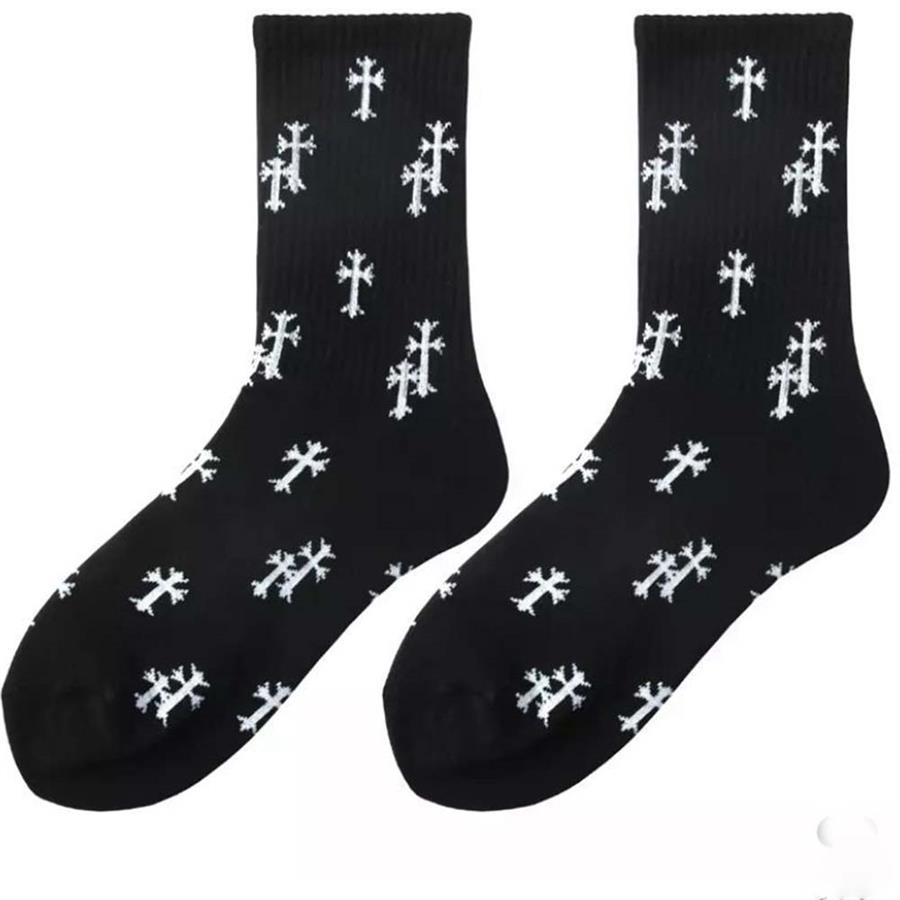 Gothic Cross Unisex Çorap