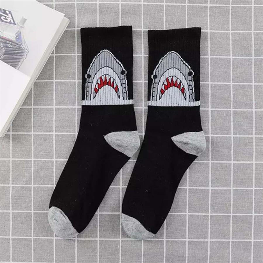 Shark Siyah Unisex Çorap