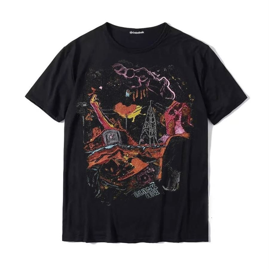 Black Magicial Air Art (Unisex) T-Shirt