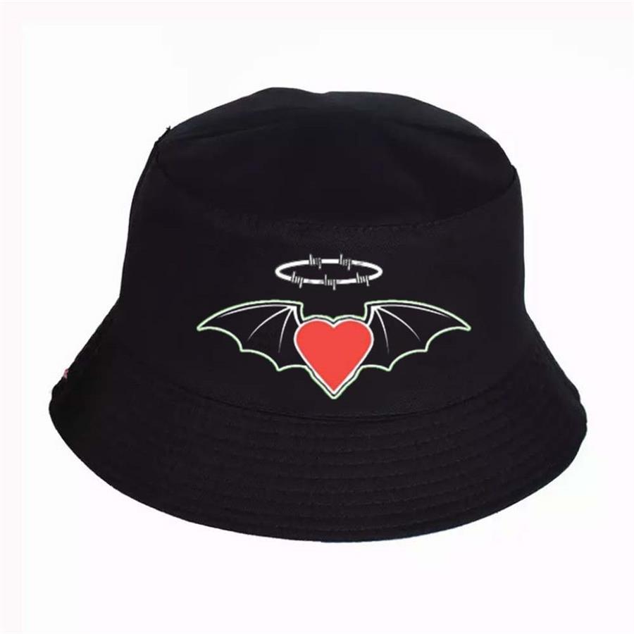 Yarasa Kanatlı Dikenli Tel Kalp Bucket Şapka