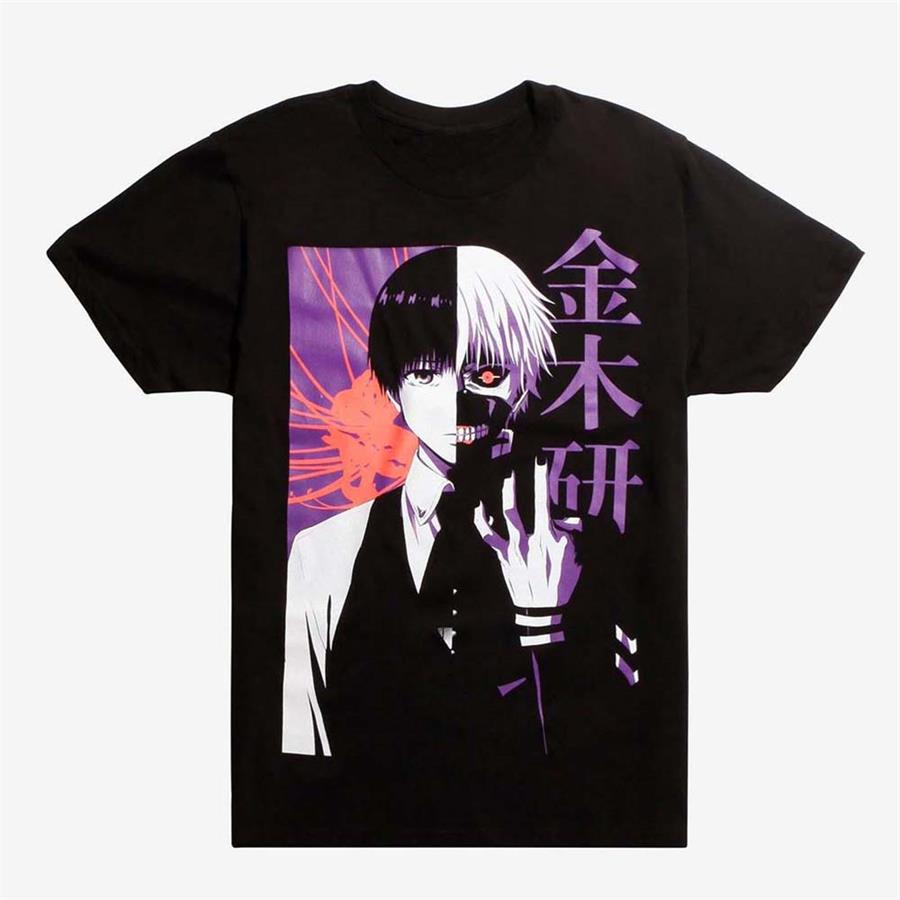 Anime Tokyo Ghoul Kaneki Ken Half Face Art (Unisex) T-Shirt