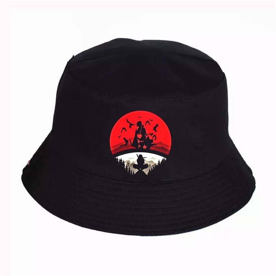 Anime Naruto Uchiha Shadow Bucket Şapka