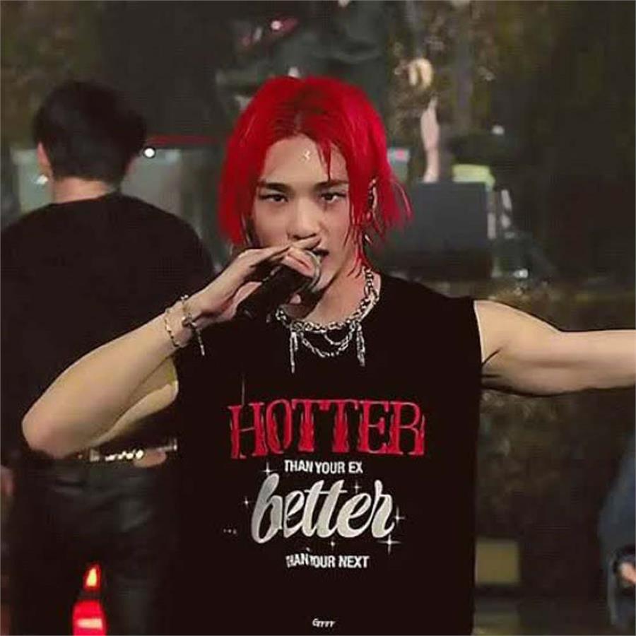 Stray Kids Hyunjin Hotter Than Your Ex Kolsuz (Unisex) T-Shirt