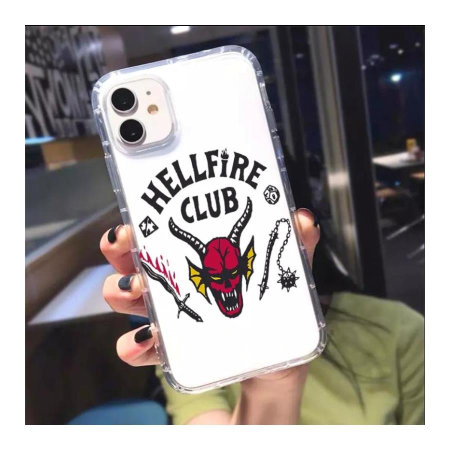 Stranger Things Hellfire Club Şeffaf Iphone Telefon Kılıfları