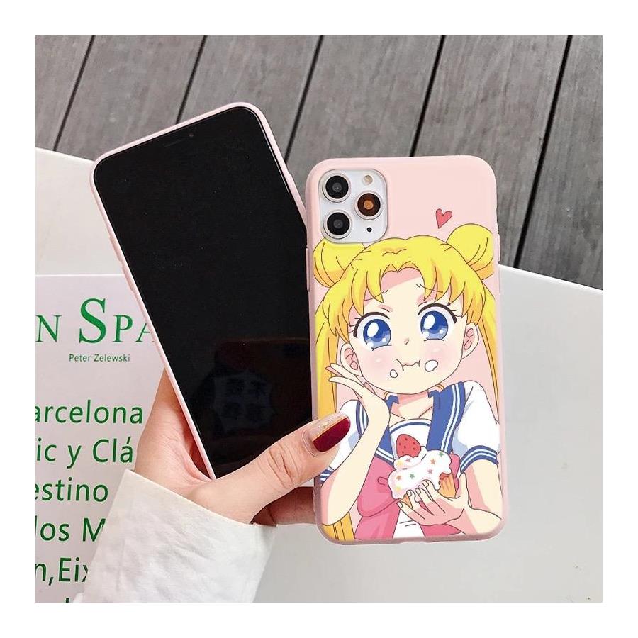 Anime Sailor Moon : Usagi Cupcake İphone Telefon Kılıfları