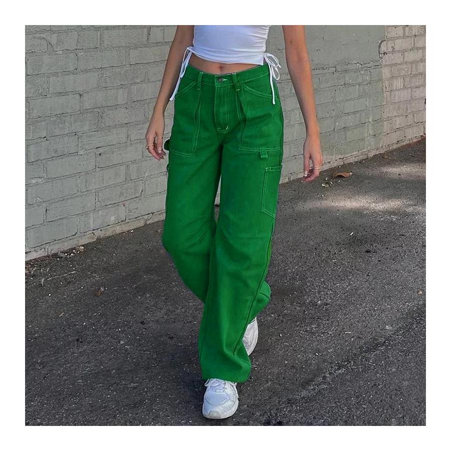 Yeşil Kargo Cep Pantolon