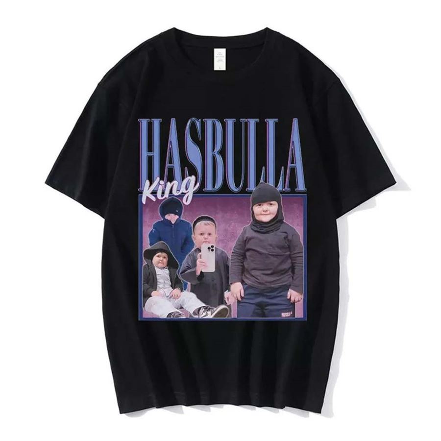 Siyah Hasbulla King (Unisex) T-Shirt