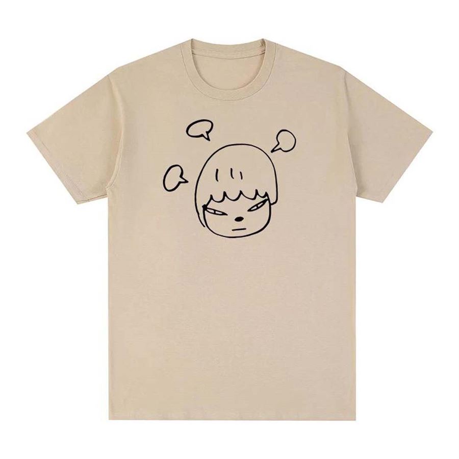 Beyaz Yoshitomo Nara (Unisex) T-Shirt