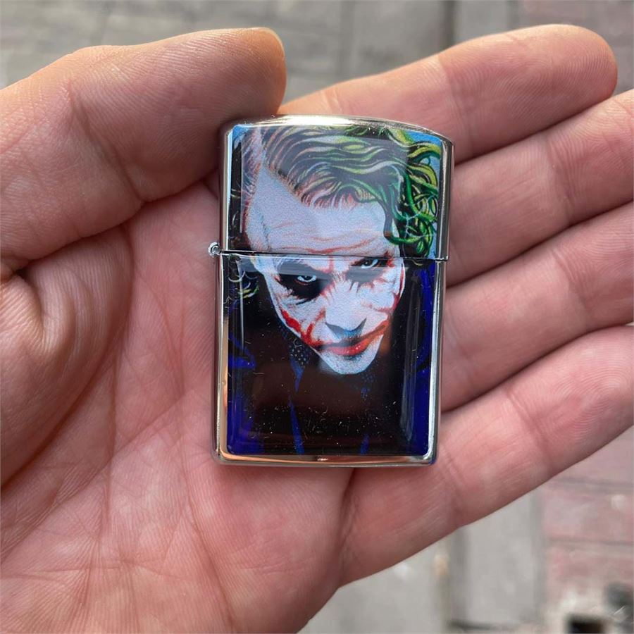 Yeni Joker - Face Heath Ledger Çakmak