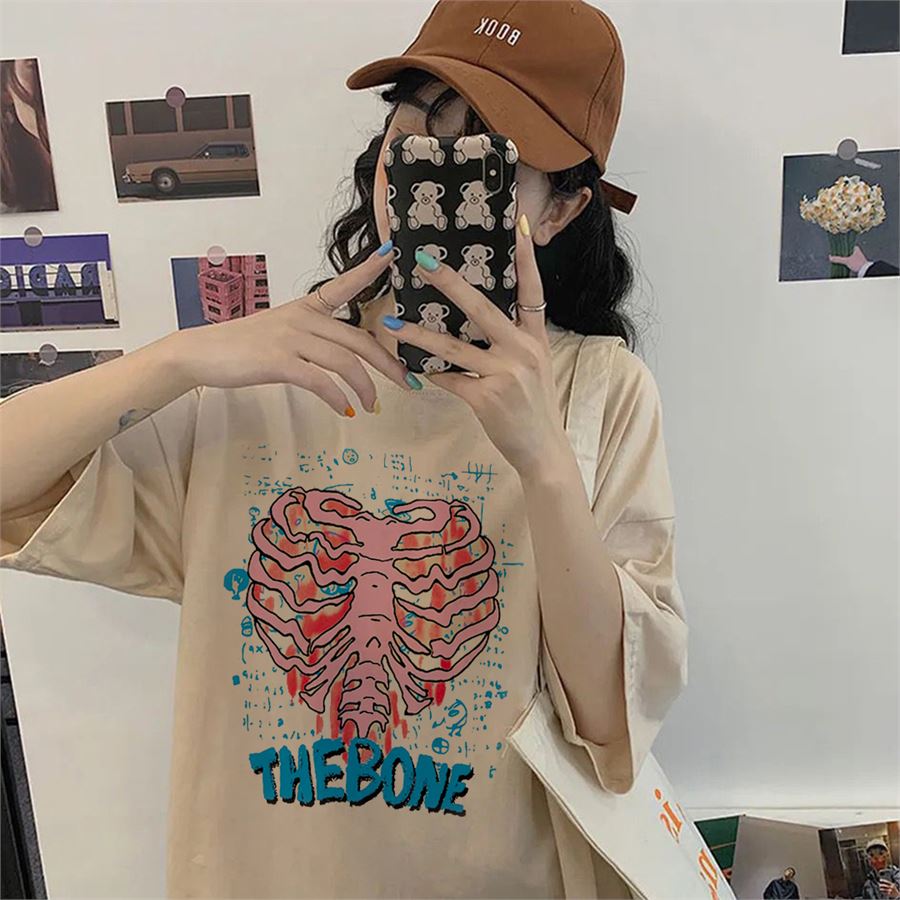 Bej The Bone Skeleton Heart (Unisex) T-Shirt
